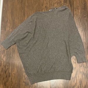 Vince Asymetrical Dolman Sleeve Cashmere Sweater Size S